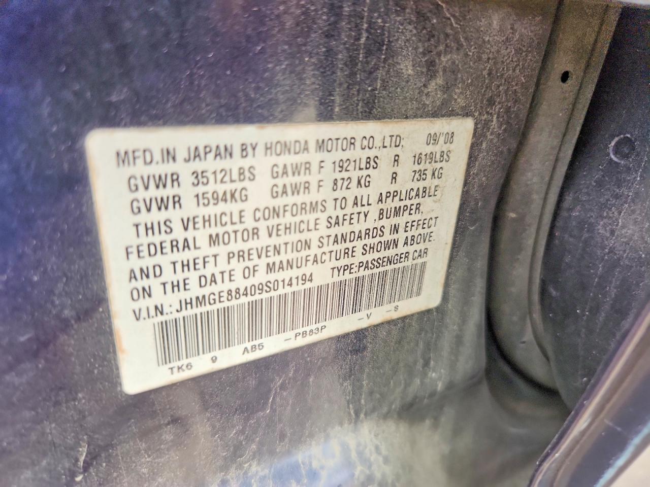 2009 HONDA FIT SPORT photo 25