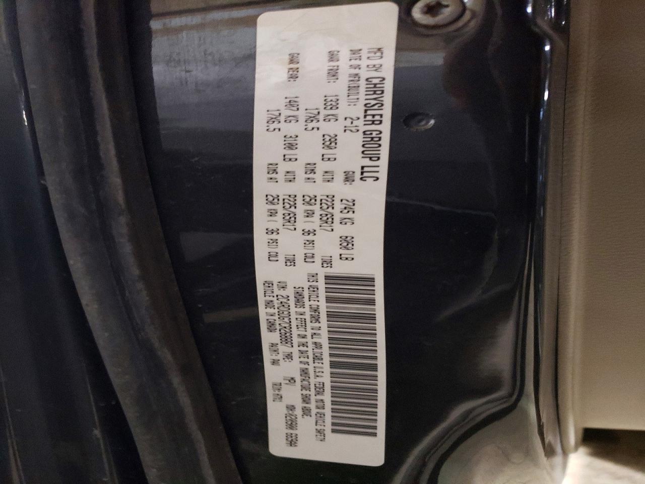 2012 DODGE GRAND CARAVAN CREW photo 40