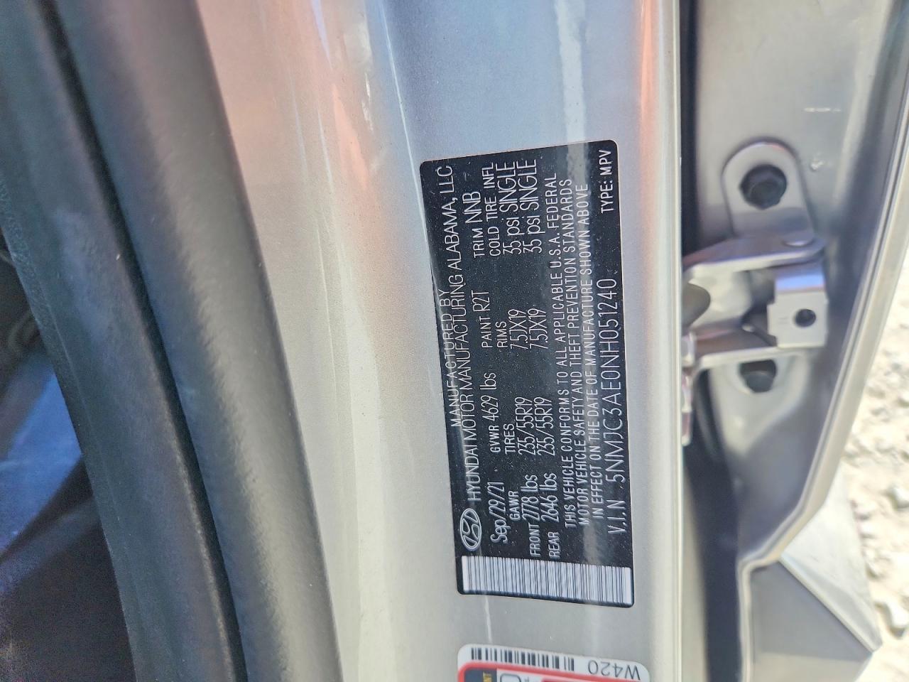 2022 HYUNDAI TUCSON SEL photo 13
