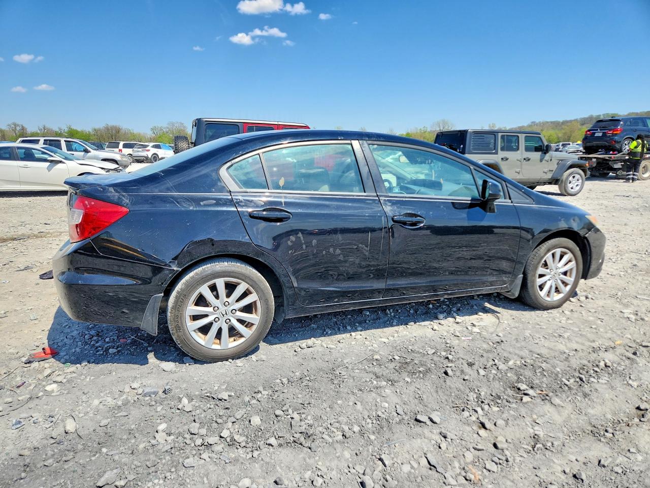 2012 HONDA CIVIC EX photo 5