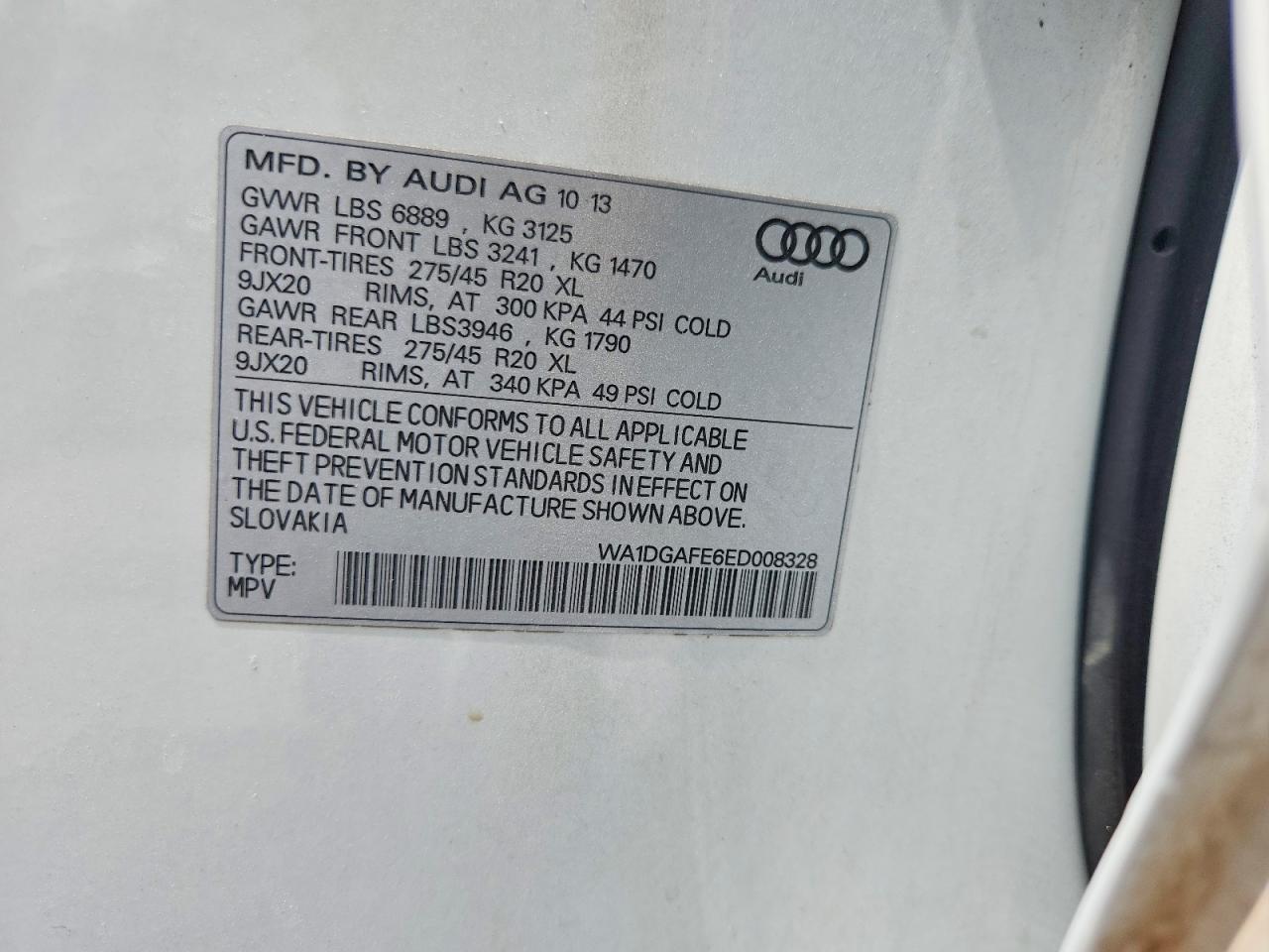 2014 AUDI Q7 PRESTIGE photo 25