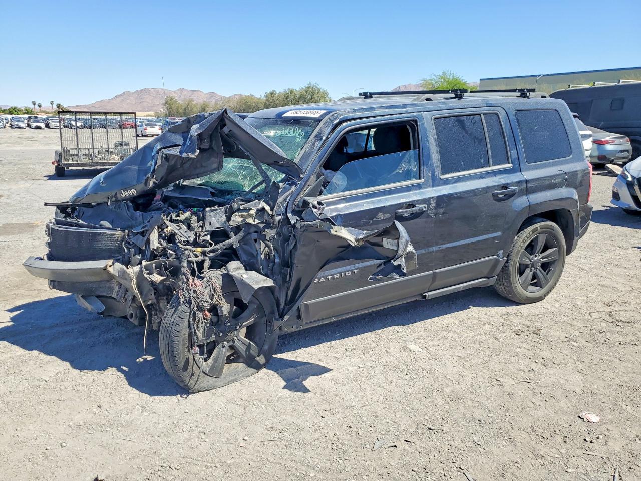 2014 JEEP PATRIOT LATITUDE — FRONT END damage — photo 1