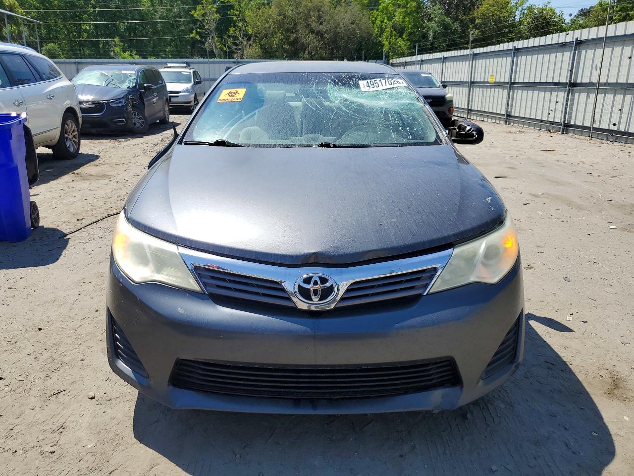2012 TOYOTA CAMRY L photo 9