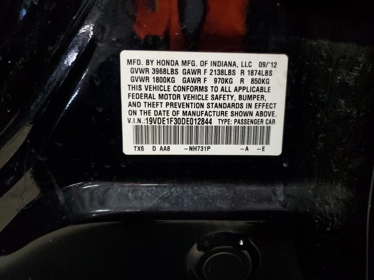 2013 ACURA ILX 20 photo 12