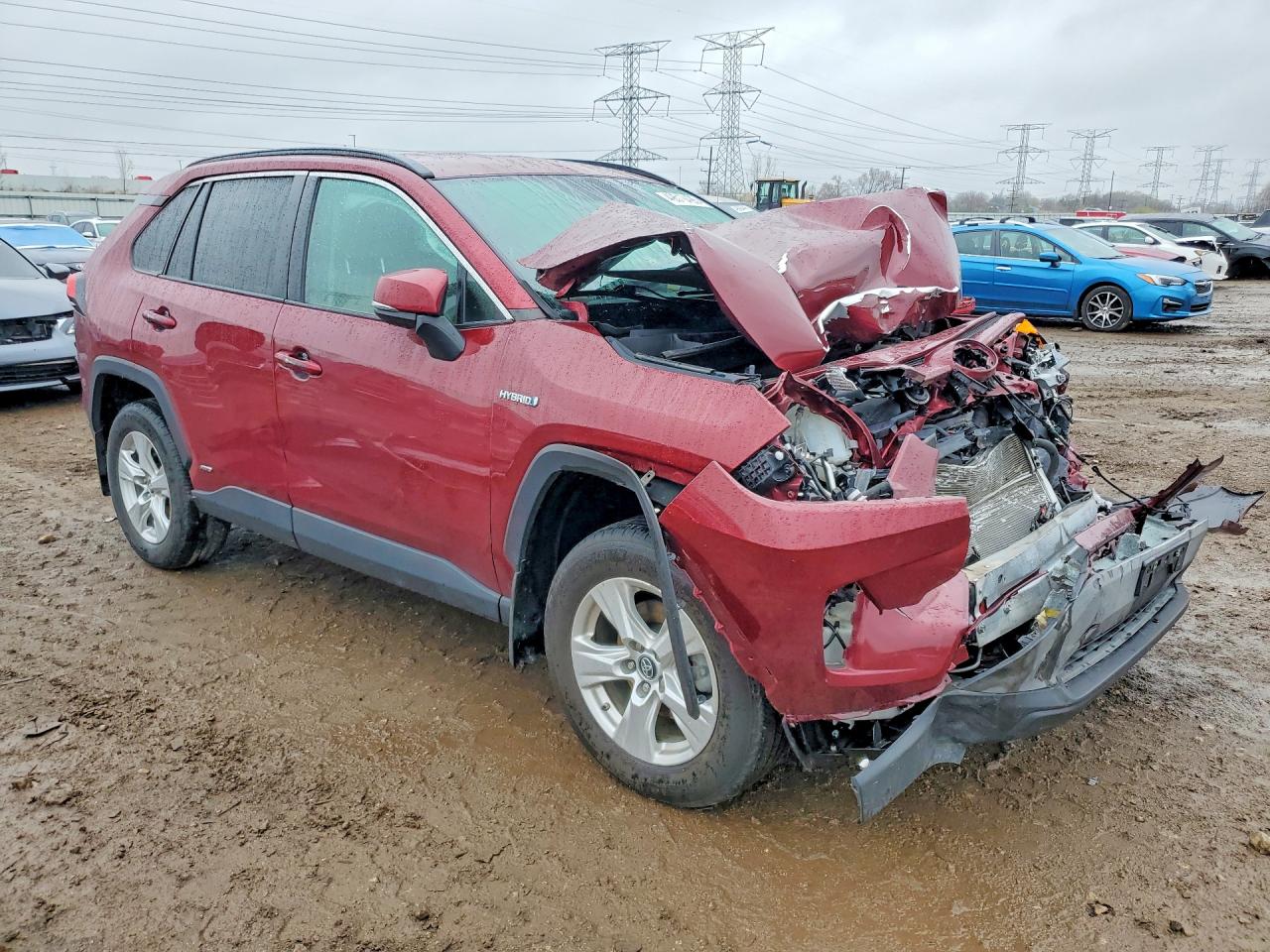 2021 TOYOTA RAV4 LE photo 7