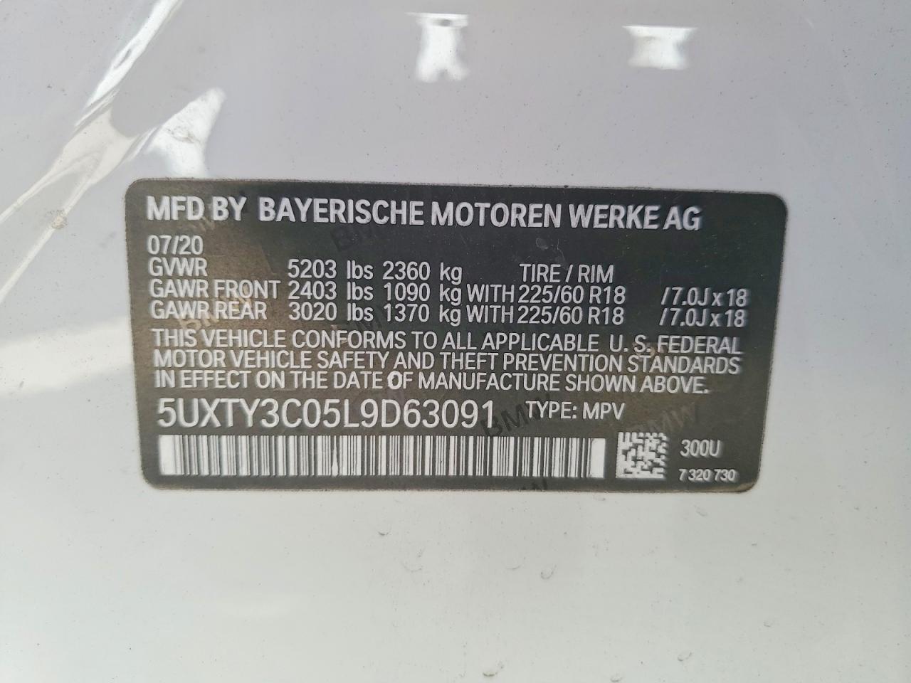 2020 BMW X3 photo 27