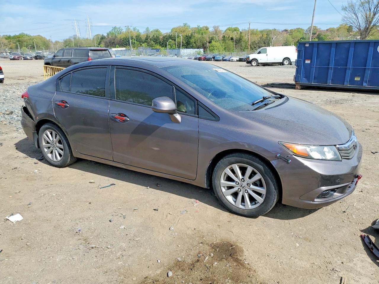 2012 HONDA CIVIC EXL photo 7