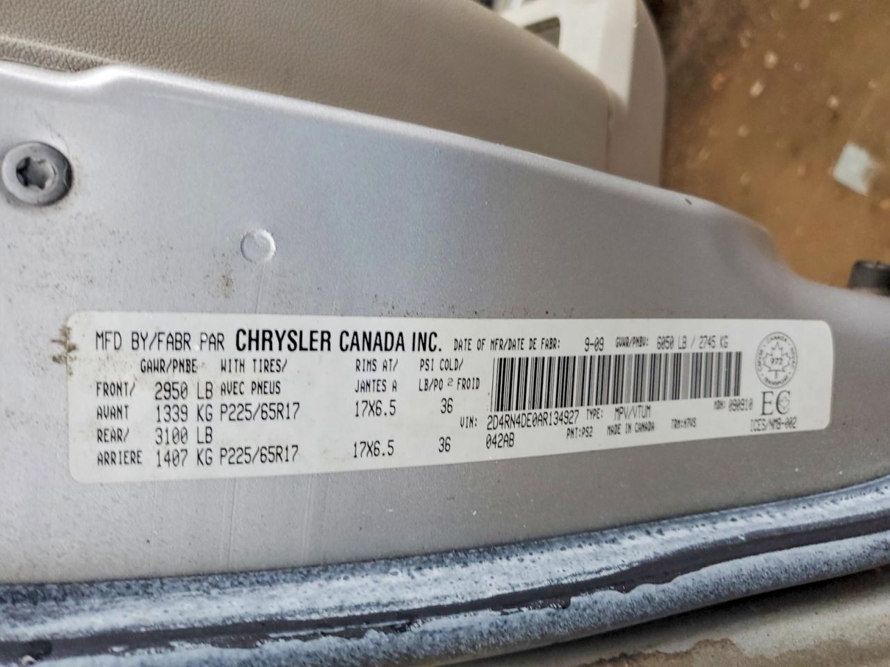 2010 DODGE GRAND CARAVAN SE photo 25