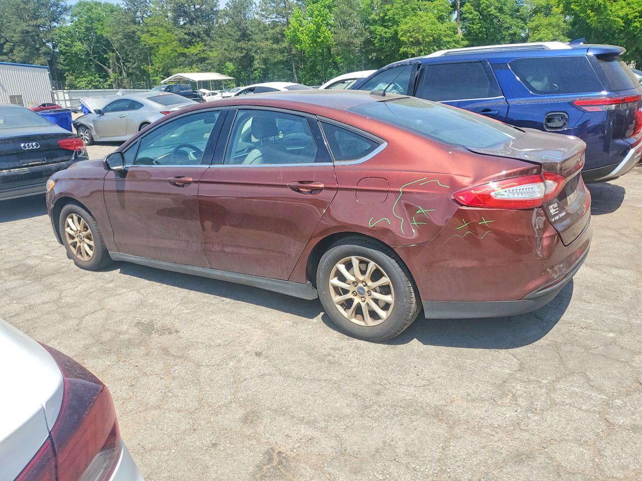 2015 FORD FUSION S photo 4