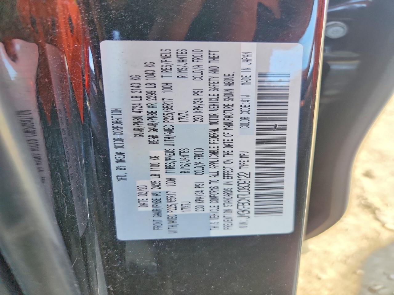 2020 MAZDA CX-5 TOURING photo 37