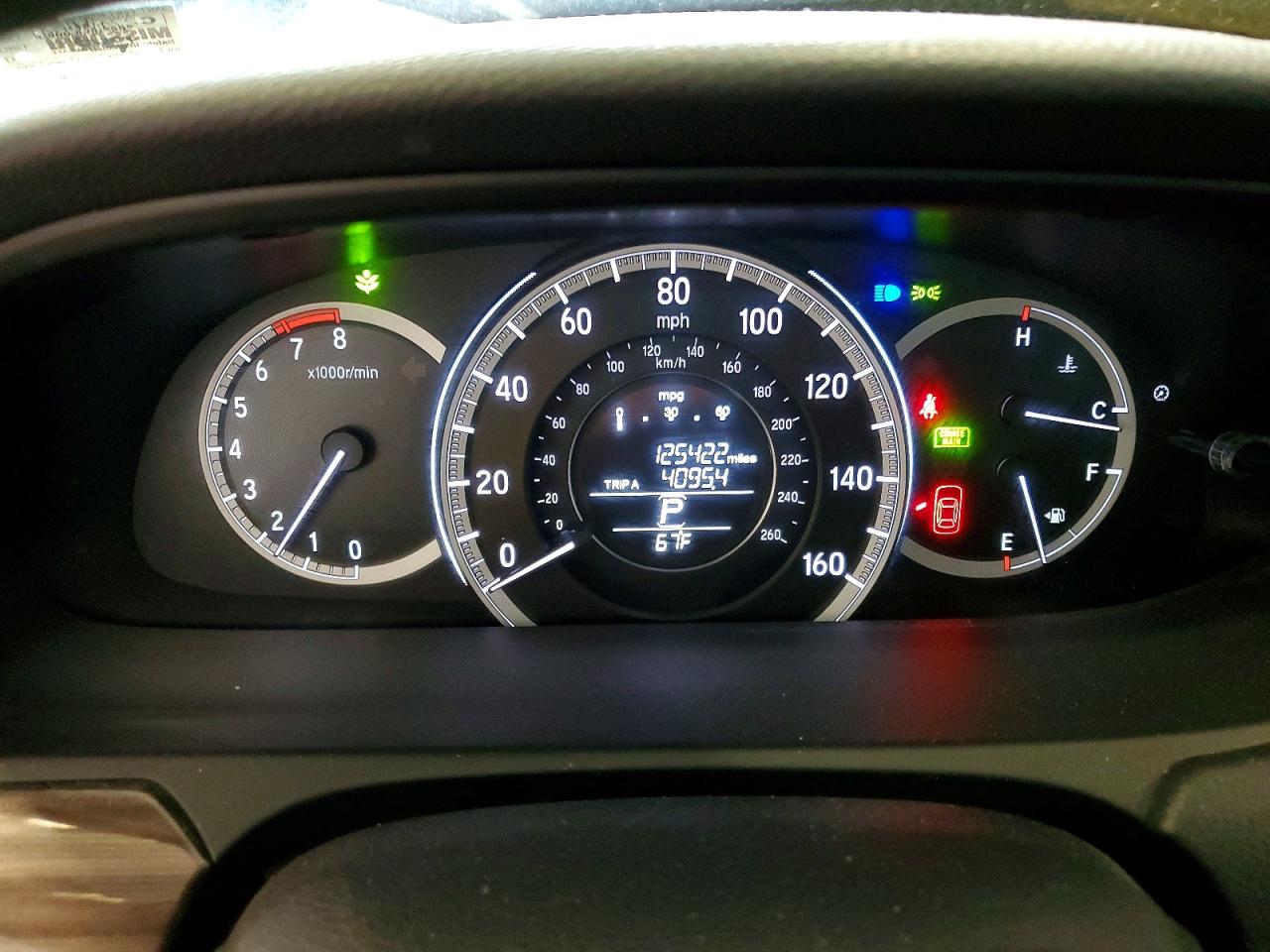 2017 HONDA ACCORD EXL photo 17