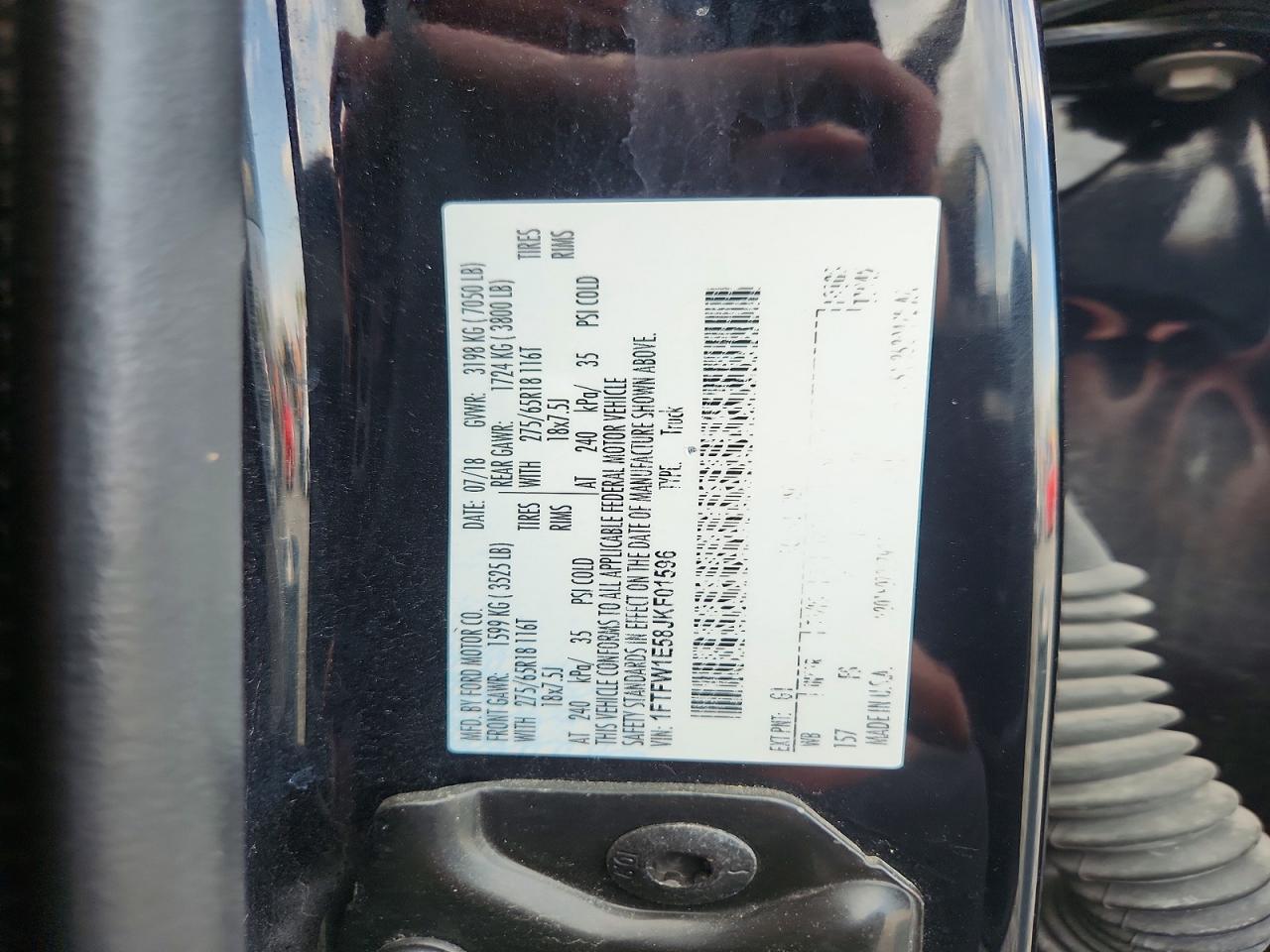 2018 FORD F150 SUPERCREW photo 23