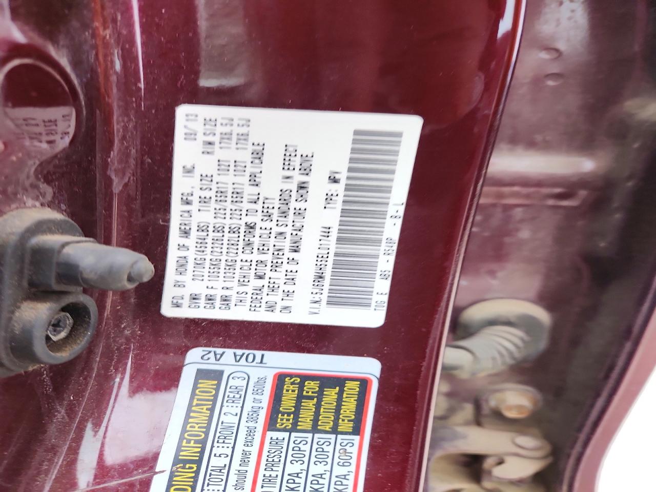 2014 HONDA CR-V EX photo 25