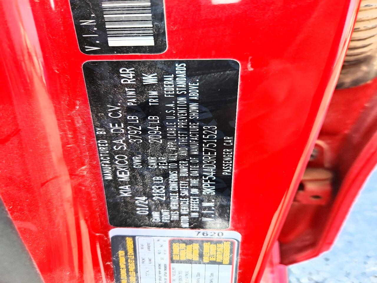 2024 KIA FORTE GT LINE photo 25