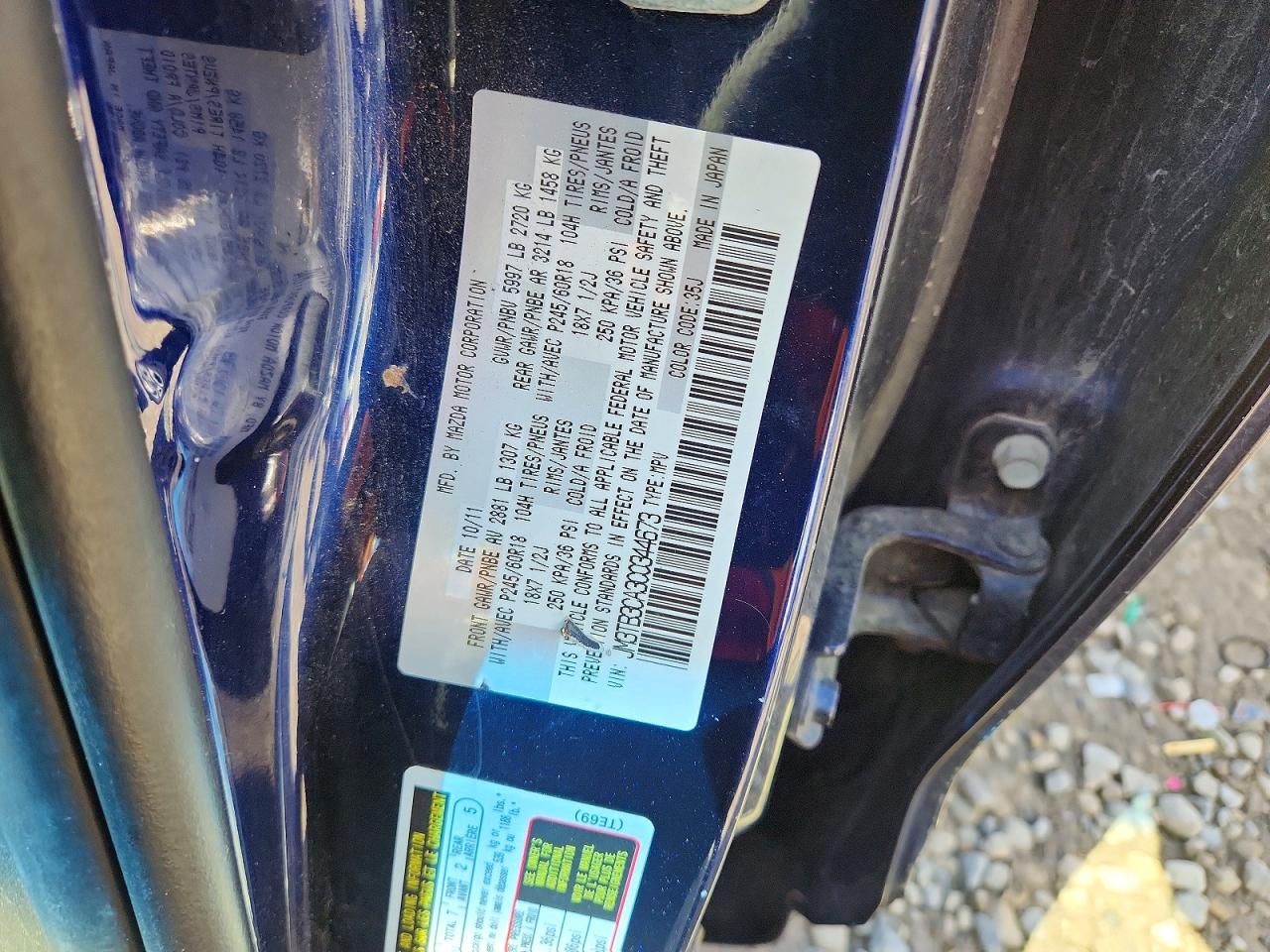 2012 MAZDA CX-9 photo 14