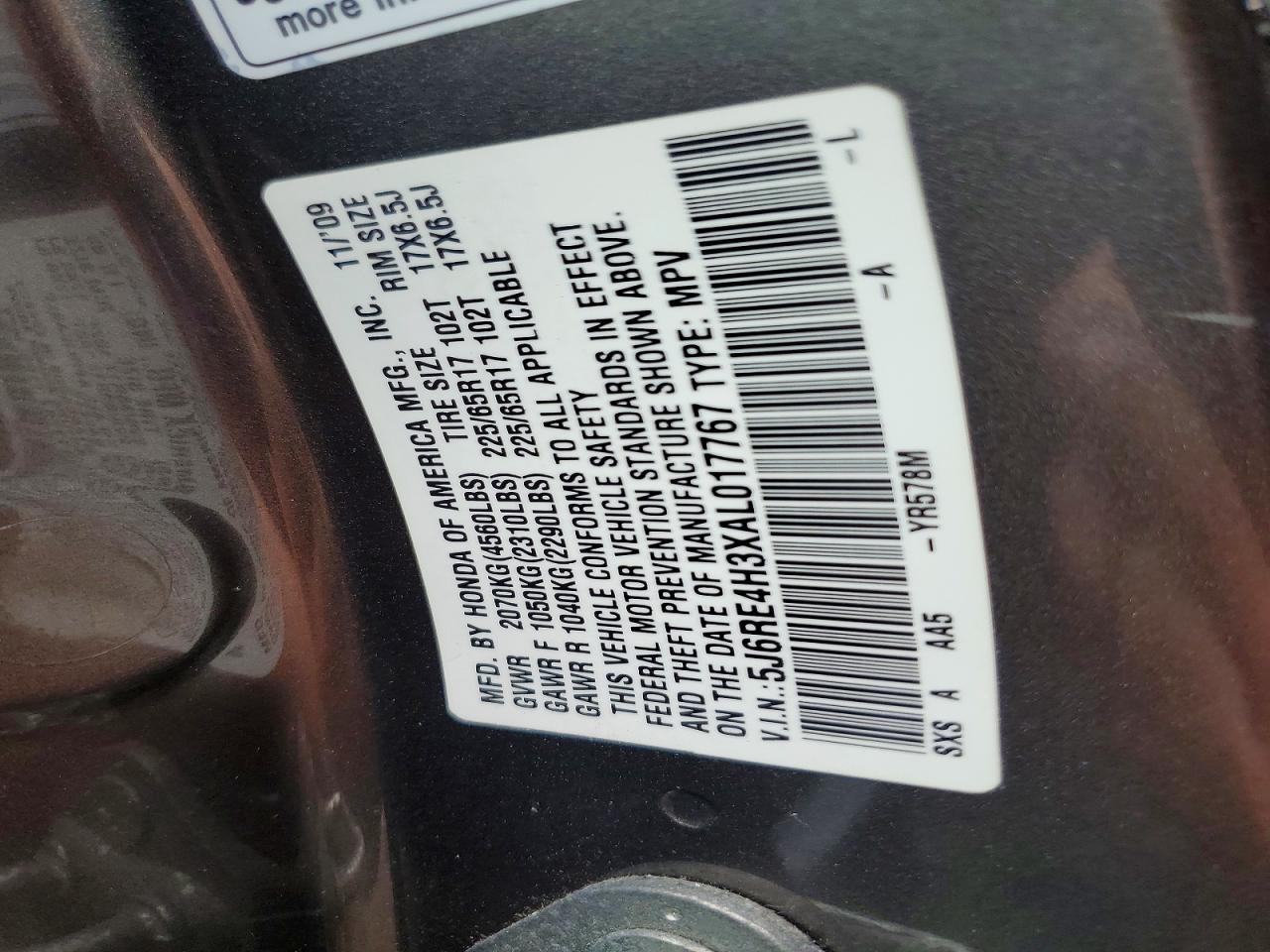 2010 HONDA CR-V LX photo 13
