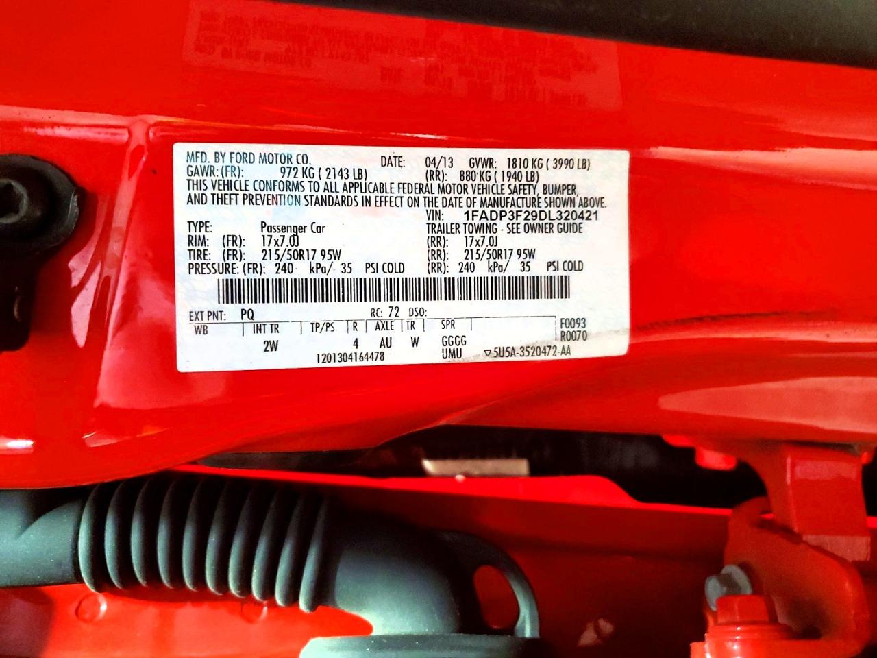 2013 FORD FOCUS SE photo 23