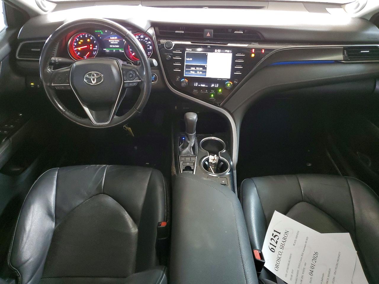2019 TOYOTA CAMRY XSE V6 photo 15