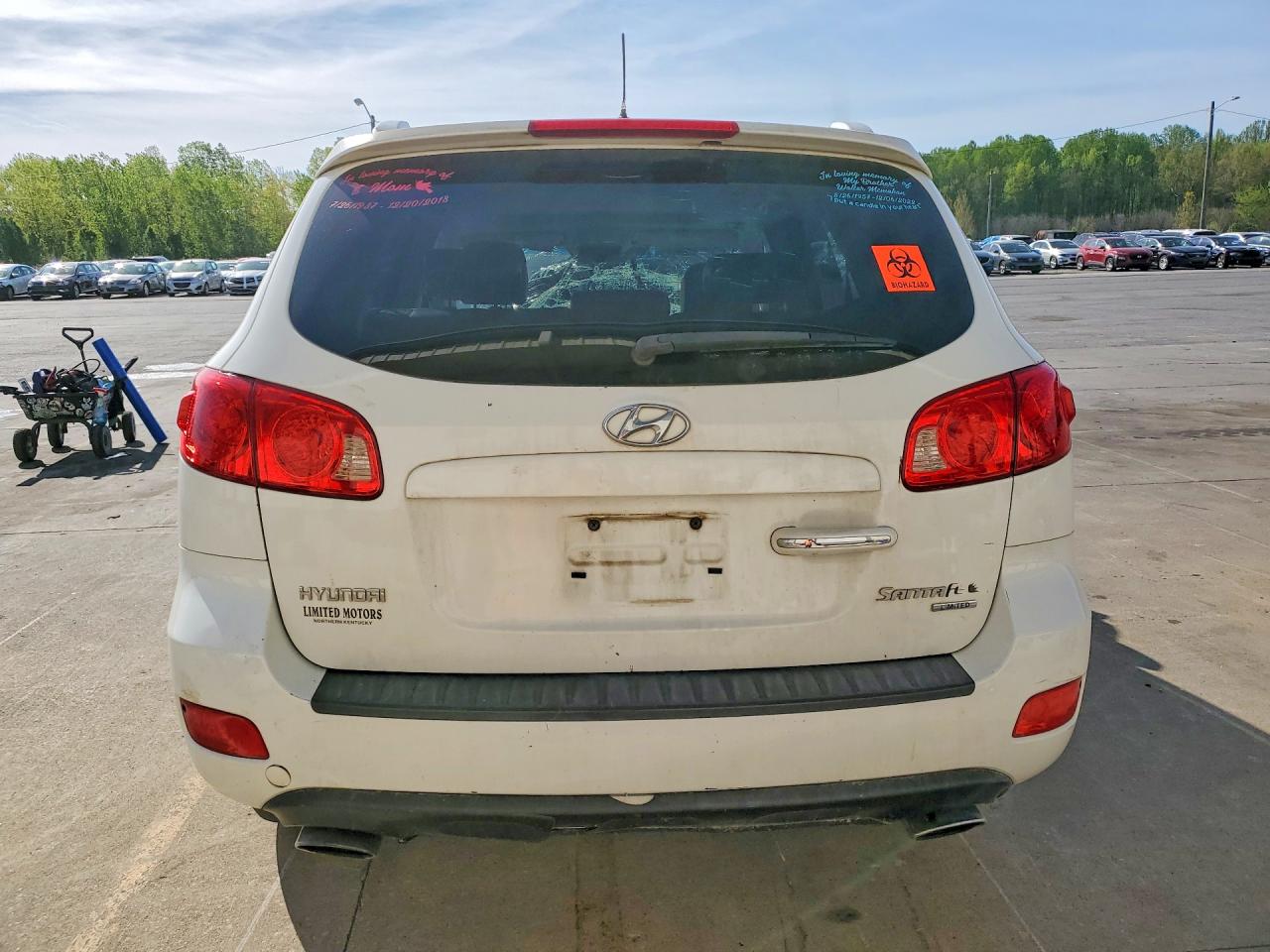 2007 HYUNDAI SANTA FE SE photo 16