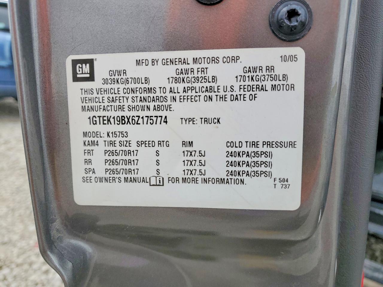 2006 GMC NEW SIERRA K1500 photo 23