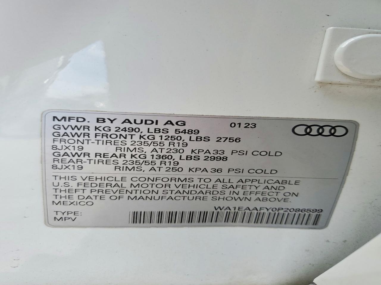 2023 AUDI Q5 PREMIUM PLUS 45 photo 27