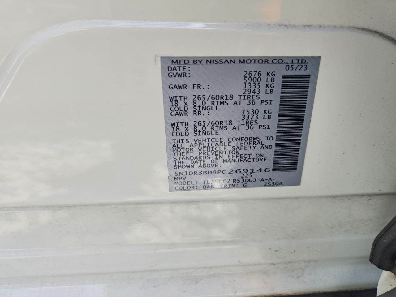 2023 NISSAN PATHFINDER ROCK CREEK photo 25