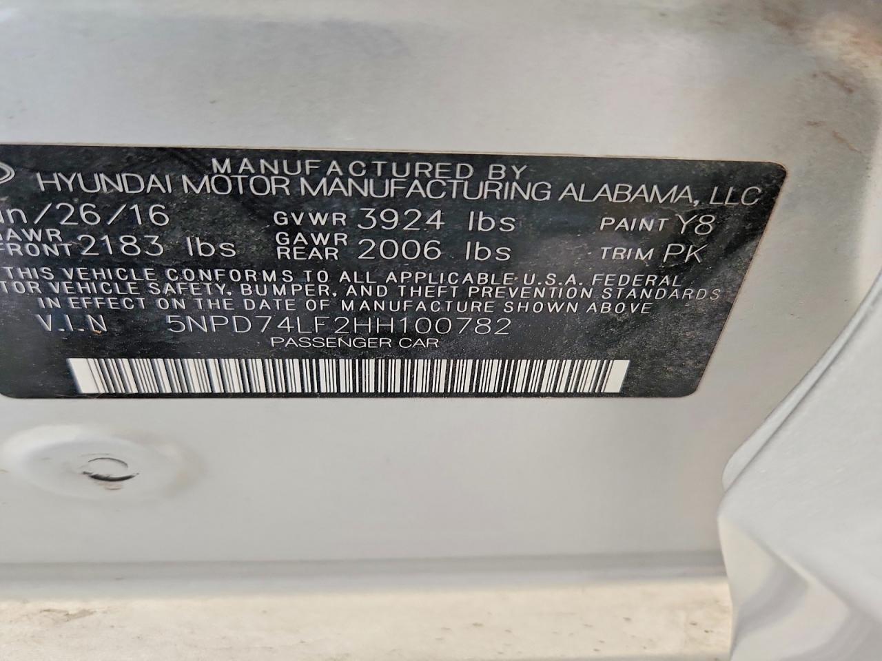 2017 HYUNDAI ELANTRA SE photo 23