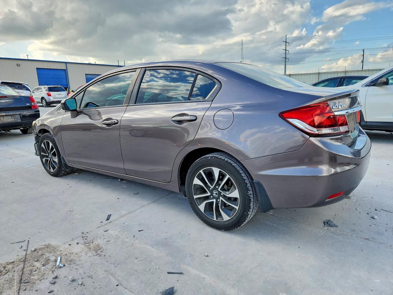 2015 HONDA CIVIC EX photo 3