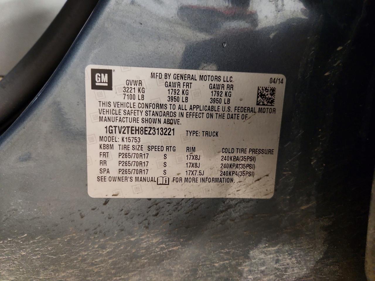 2014 GMC SIERRA K1500 photo 23