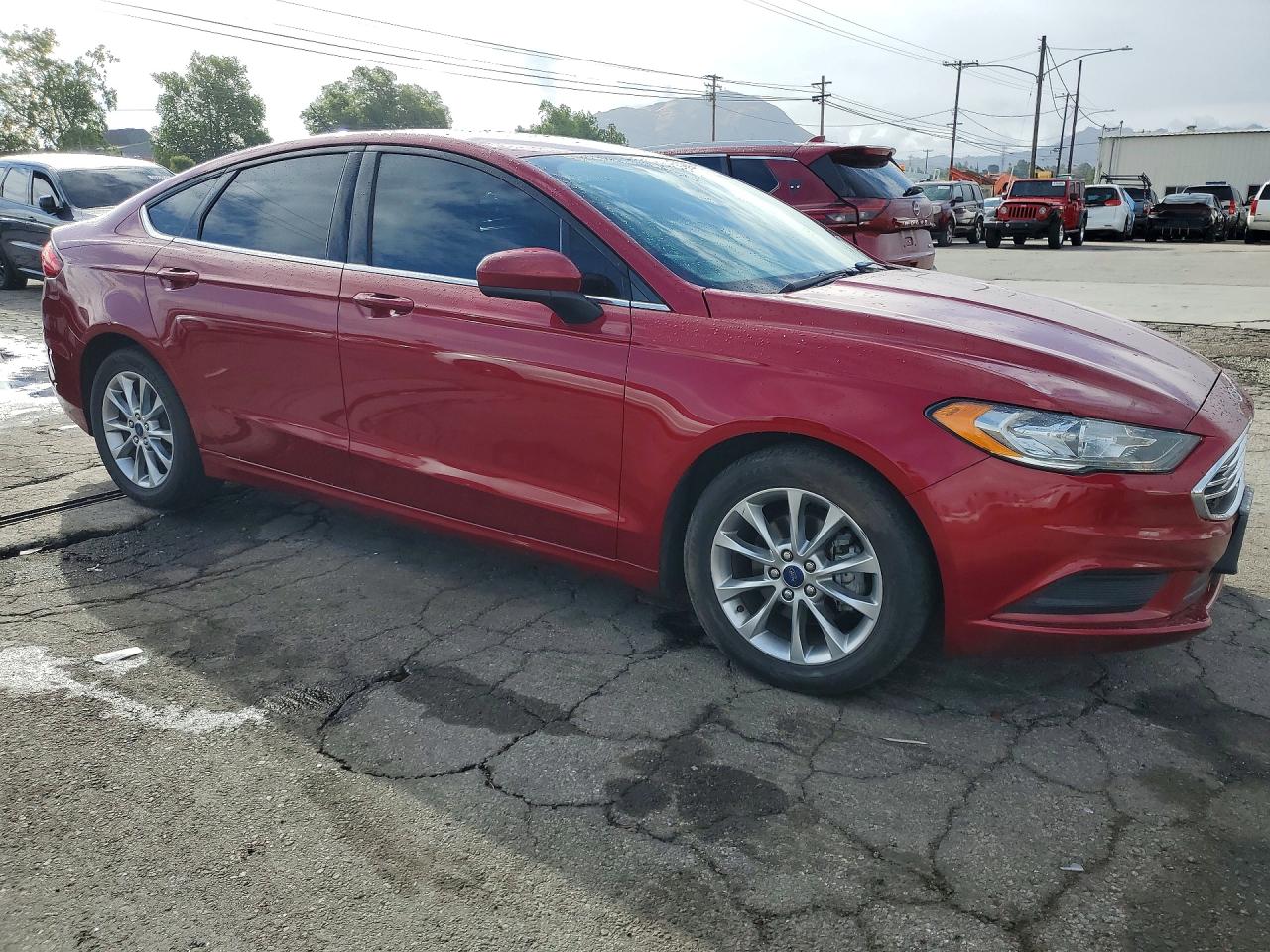 2017 FORD FUSION SE photo 10