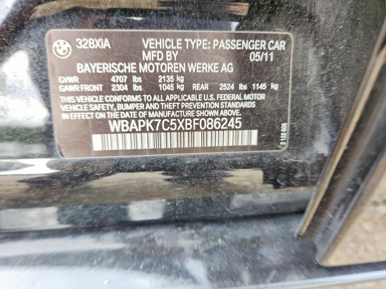 2011 BMW 328 XI photo 23