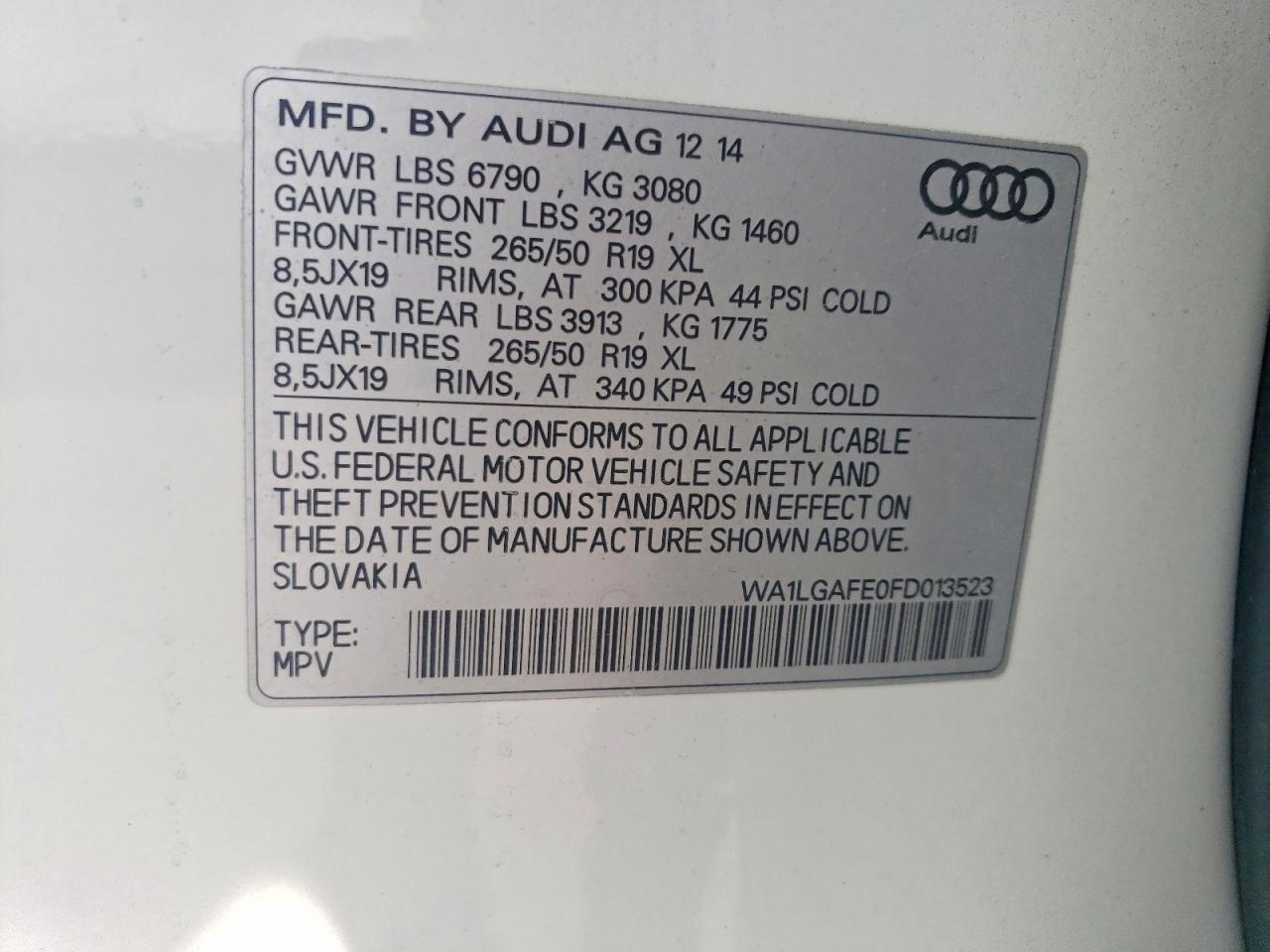 2015 AUDI Q7 PREMIUM PLUS photo 25