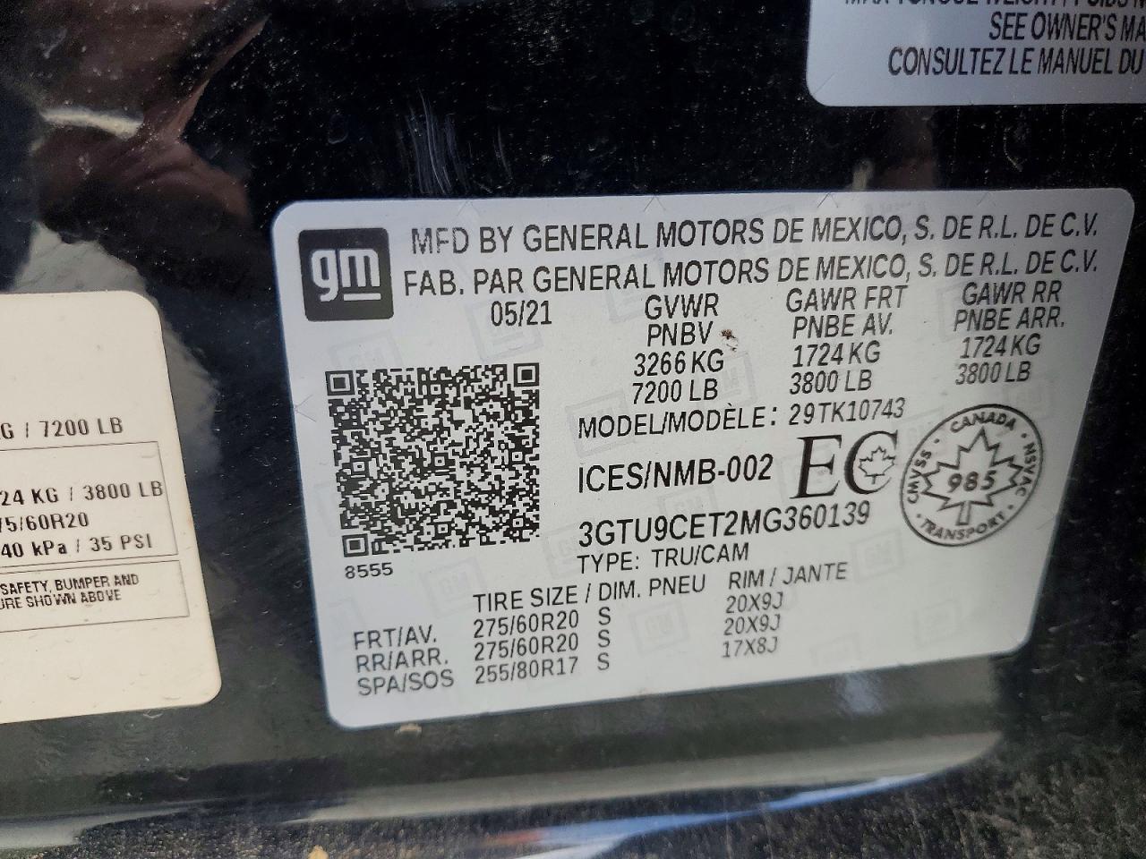 2021 GMC SIERRA K1500 ELEVATION photo 23