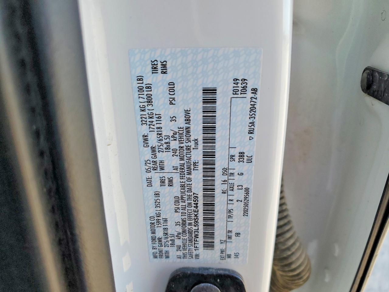 2025 FORD F150 XLT photo 23