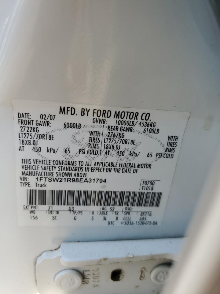 2008 FORD F250 SUPER DUTY photo 23