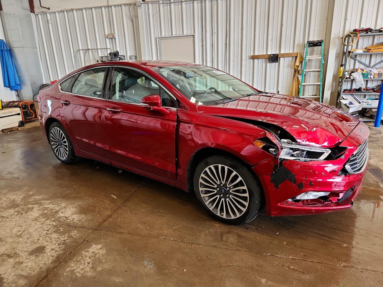 2017 FORD FUSION TITANIUM photo 7