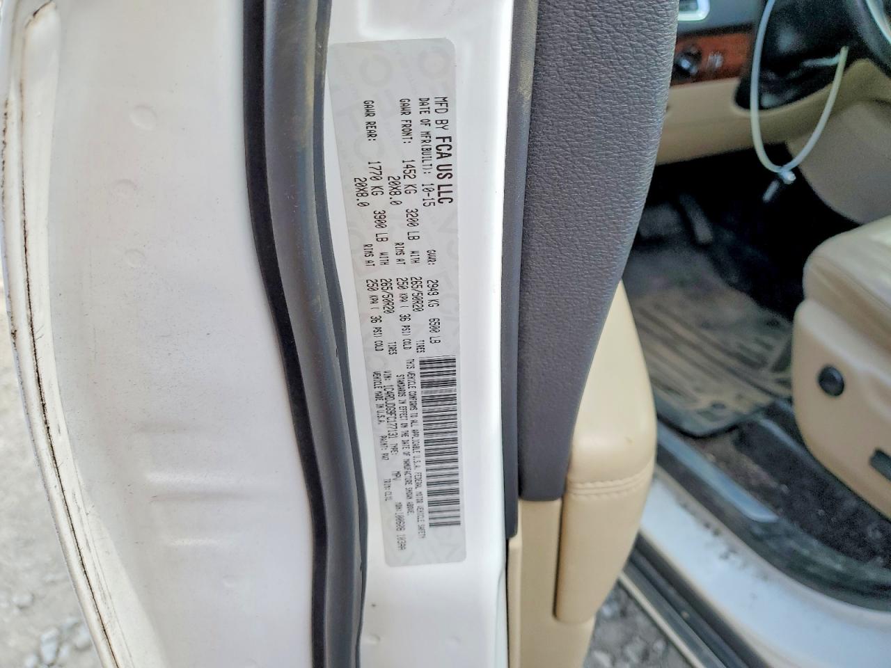 2015 DODGE DURANGO LIMITED photo 13