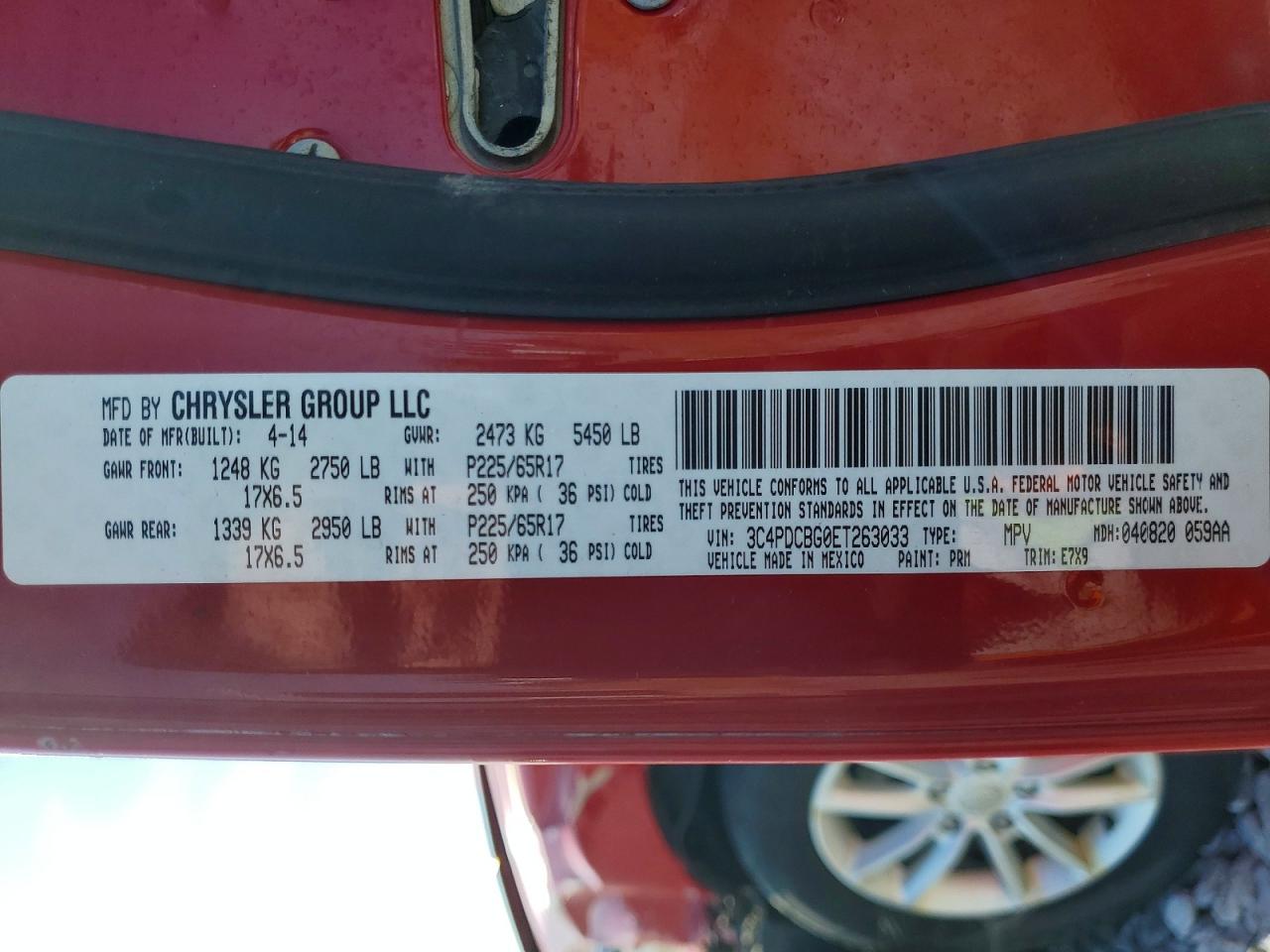 2014 DODGE JOURNEY SXT photo 37