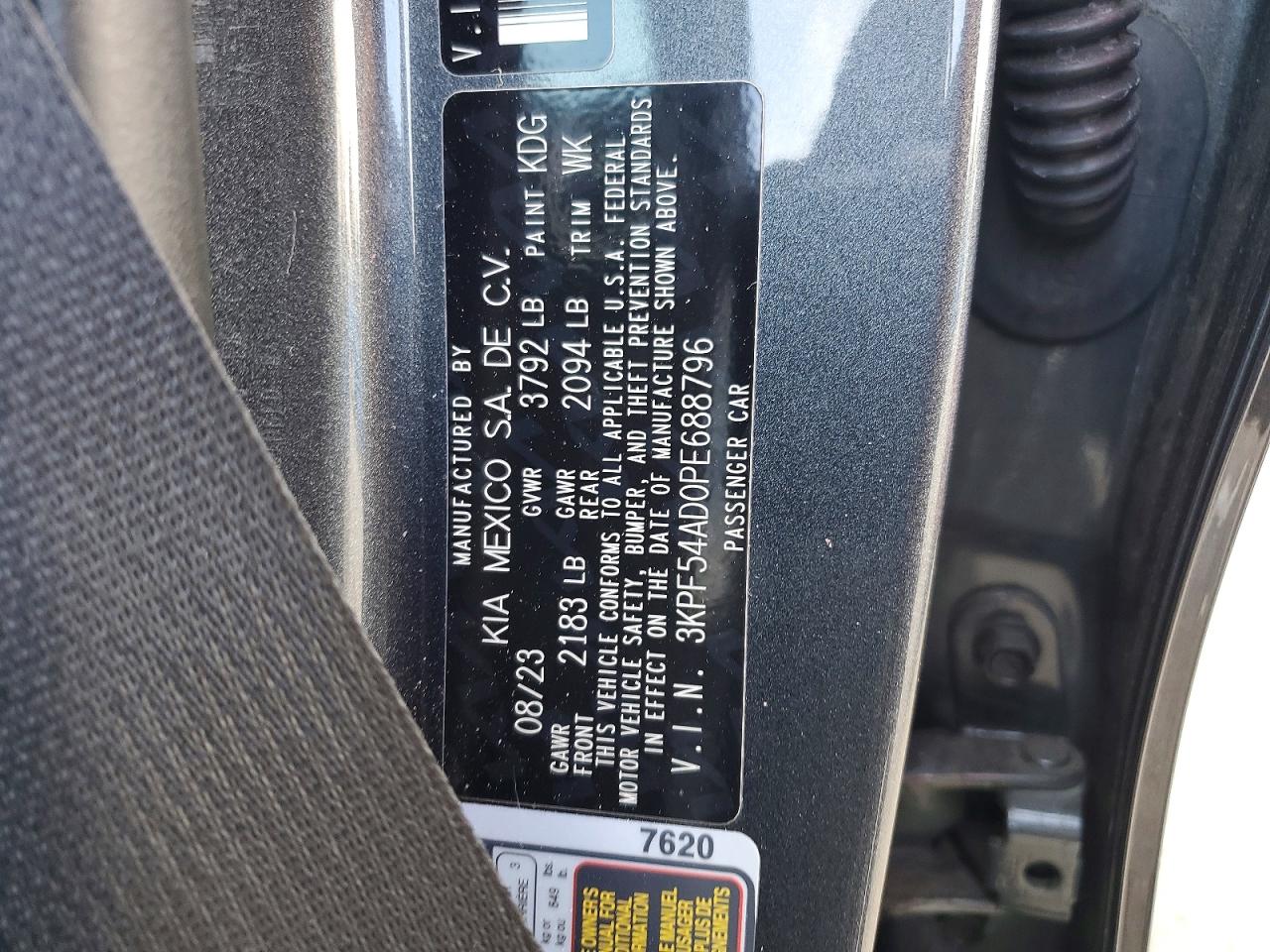 2023 KIA FORTE GT LINE photo 13