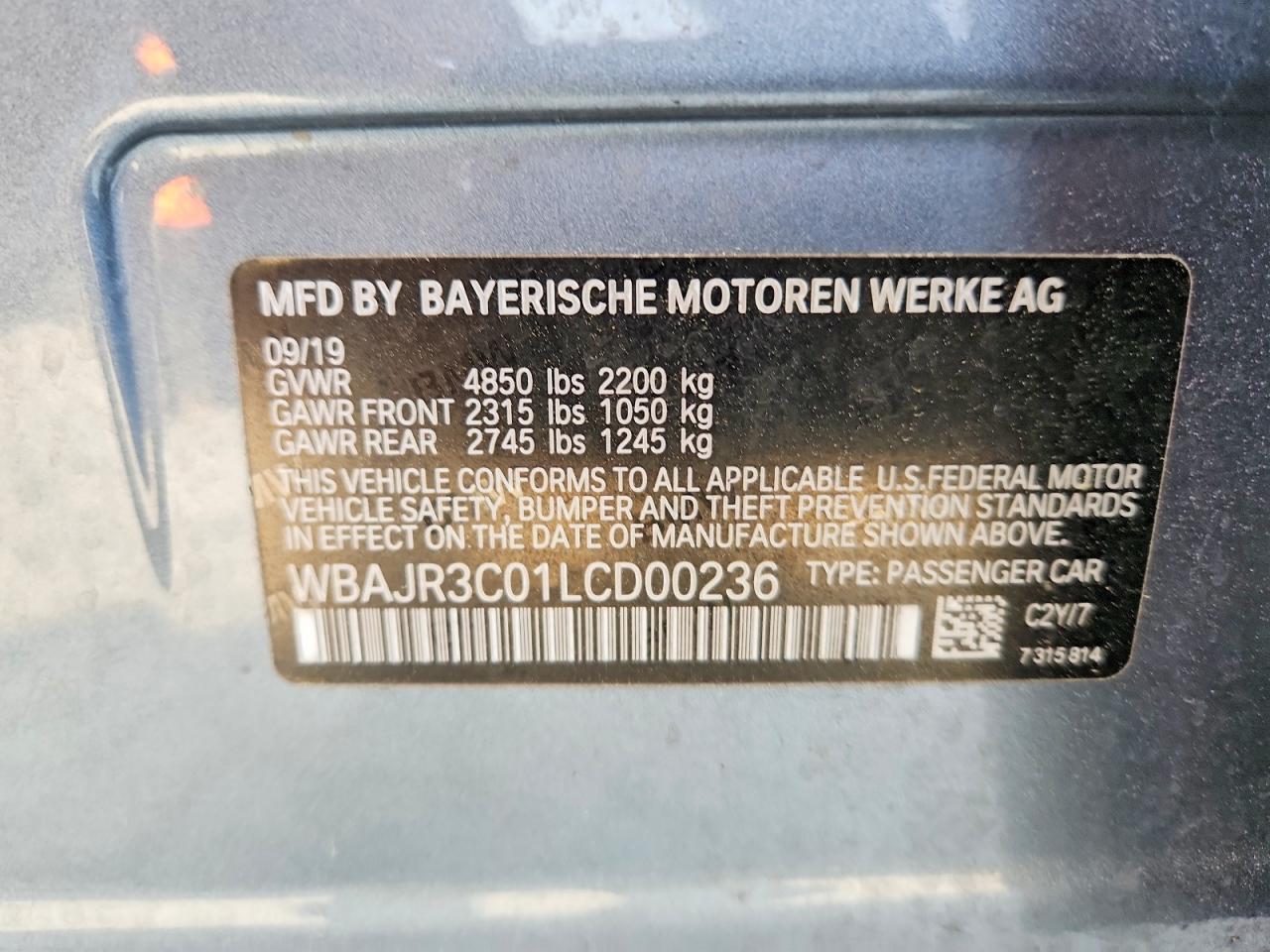 2020 BMW 530 I photo 23