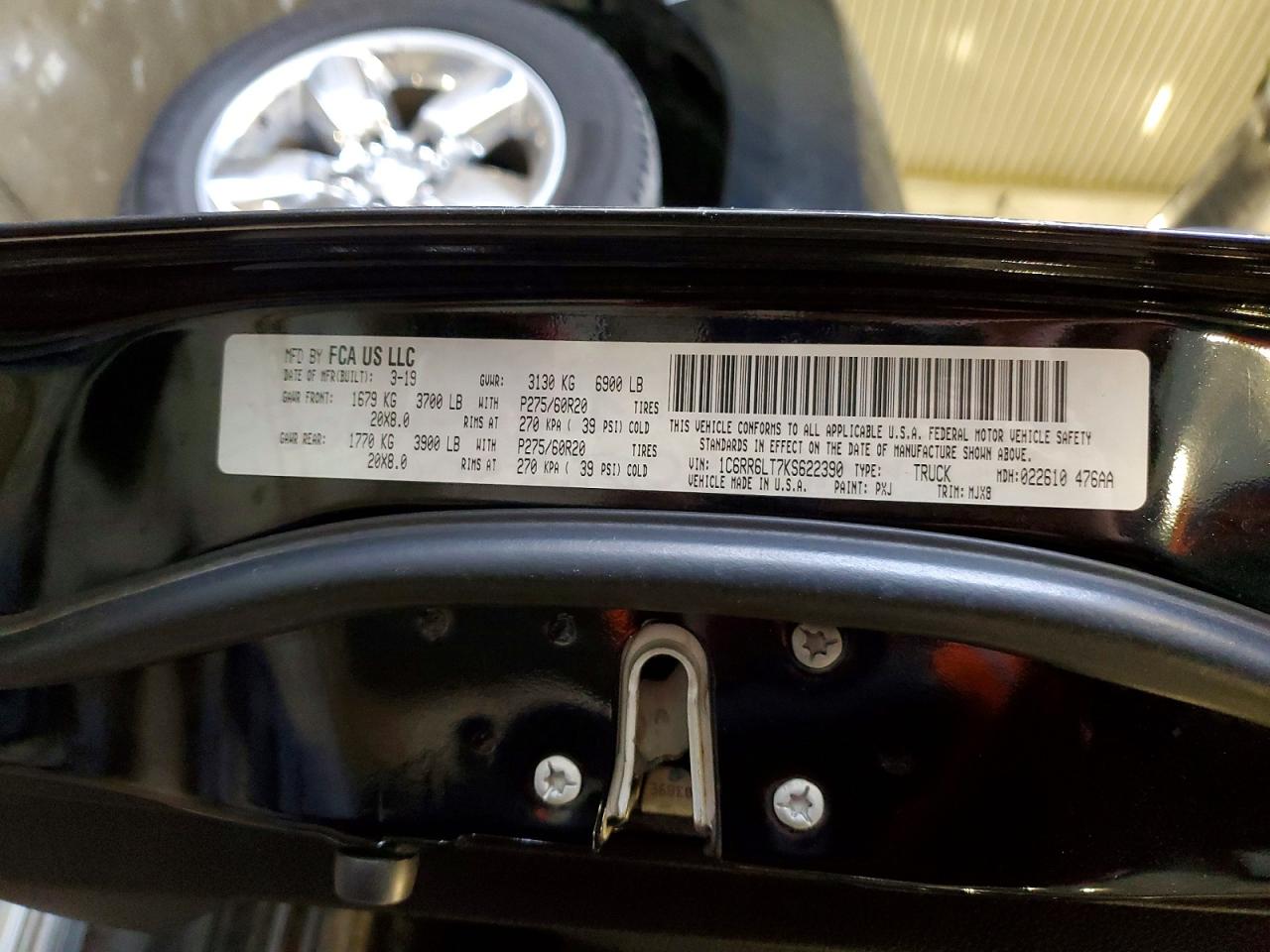 2019 RAM 1500 CLASSIC SLT photo 34