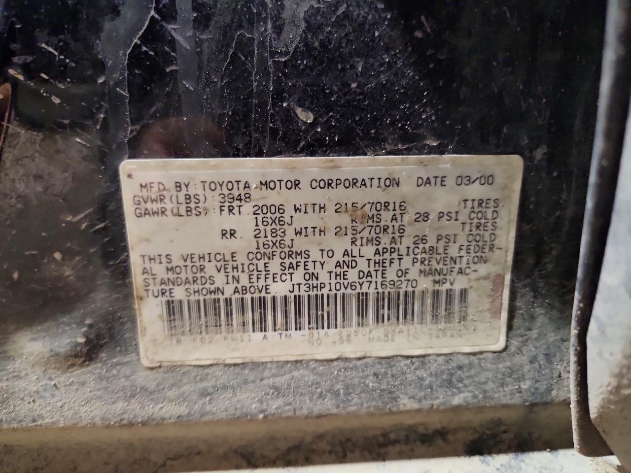 2000 TOYOTA RAV4 BASE photo 37