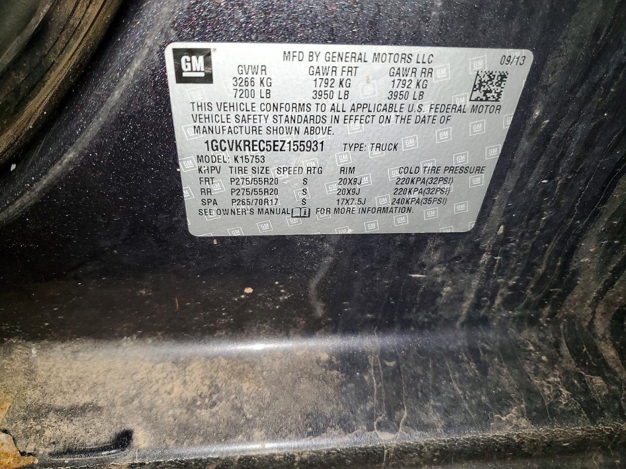 2014 CHEVROLET SILVERADO K1500 LT photo 37