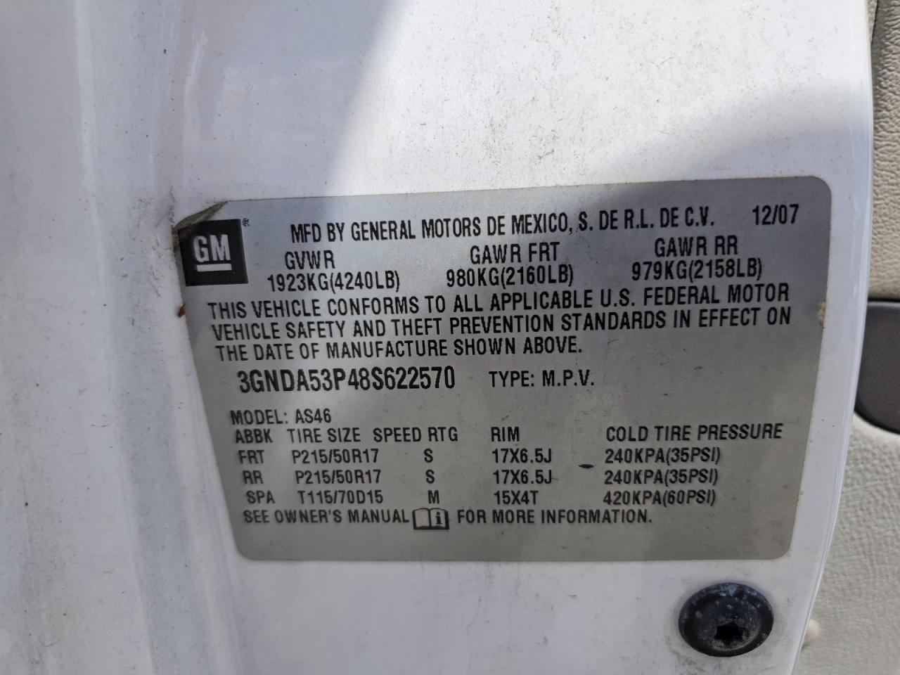 2008 CHEVROLET HHR LT photo 25