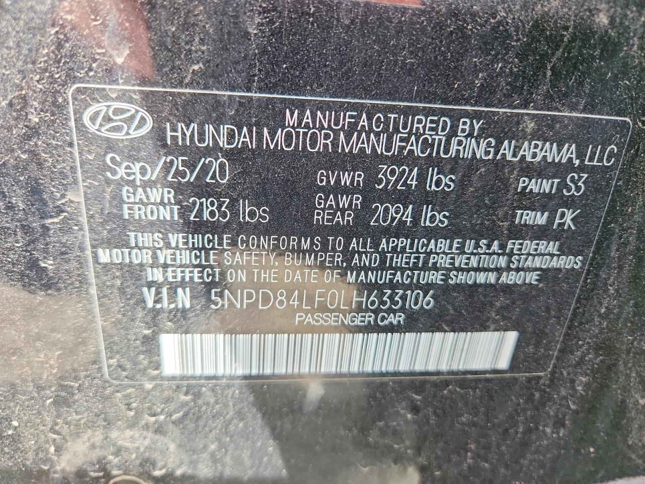 2020 HYUNDAI ELANTRA SEL photo 34