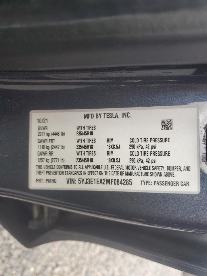 2021 TESLA MODEL 3 photo 37