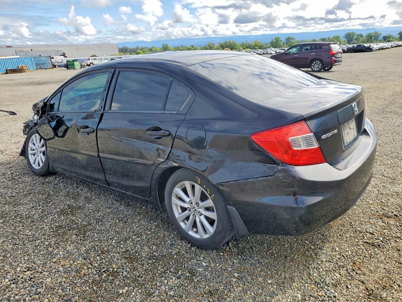 2012 HONDA CIVIC EX photo 2