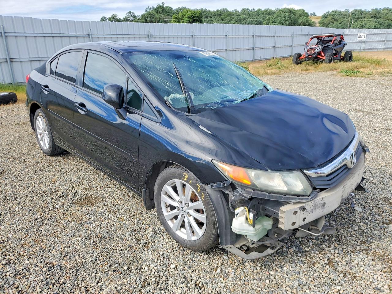 2012 HONDA CIVIC EX photo 4