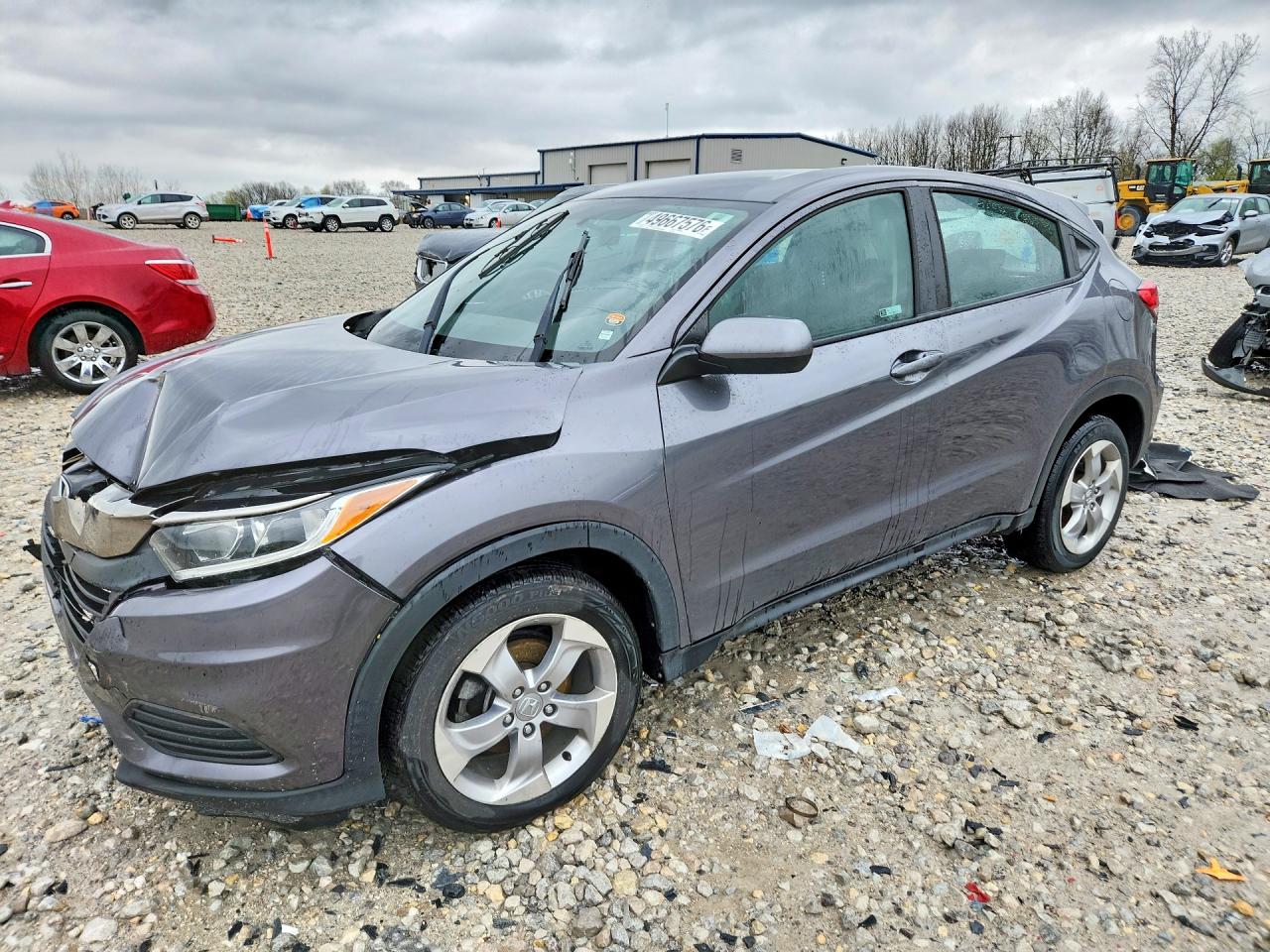 2019 HONDA HR-V LX — FRONT END damage — photo 1