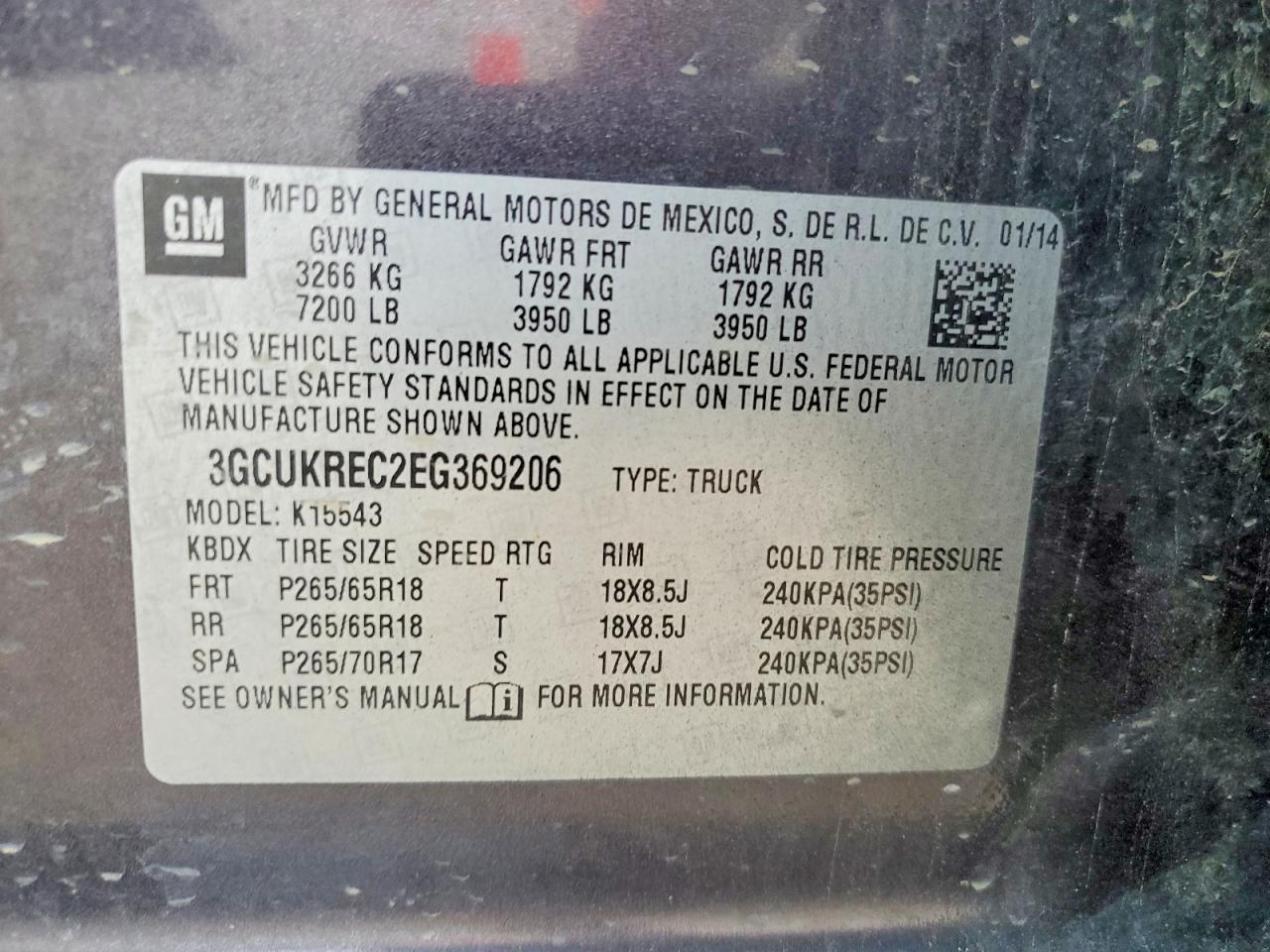 2014 CHEVROLET SILVERADO K1500 LT photo 23